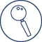 Magnifying glass icon